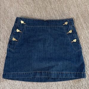 Girls Old Navy Denim Skort size M!